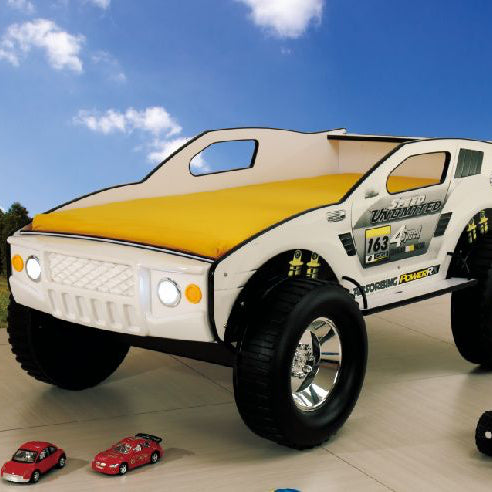 Kids Unlimited Speed Jeep Car Bed