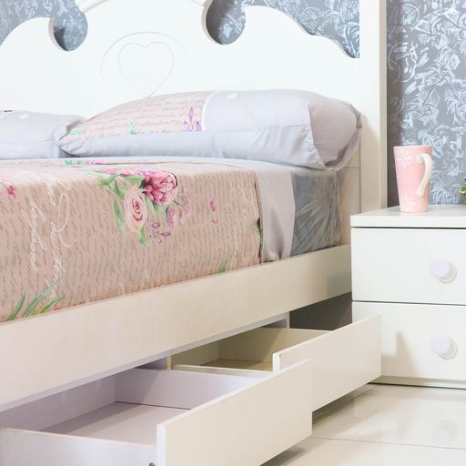 Kids Mary Bed with Drawers